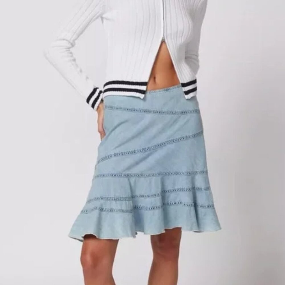 New Urban Outfitters Millie Denim Mini Skirt